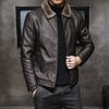 TOMAZ Mens Leather Jacket